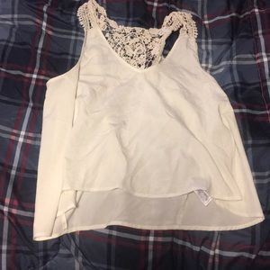 White tank top